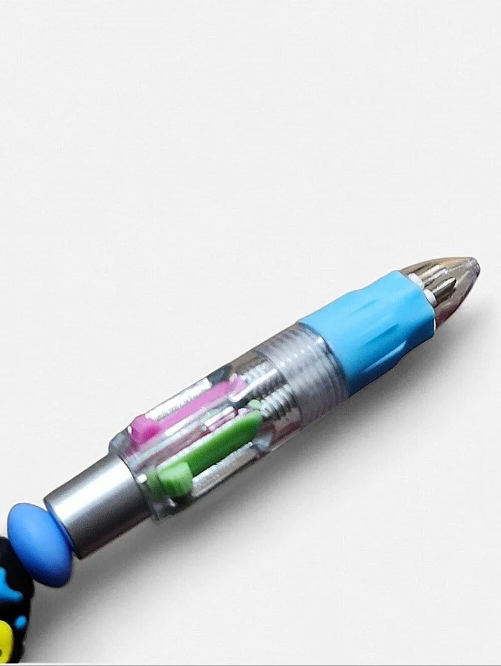 boba tea Beaded Retractable 4 In 1 Pen